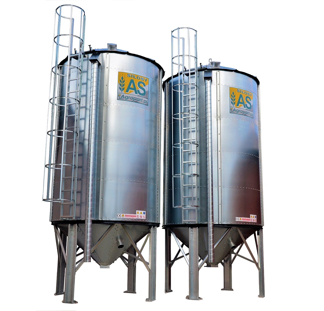 Silos z lejem ocynkowanym Allegro